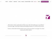 tantec-gmbh.de Webseite Vorschau