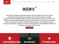 autarc.biz Webseite Vorschau