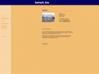 botsch.biz Webseite Vorschau
