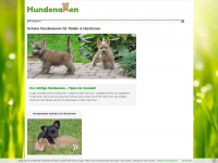 hundenamen.biz Webseite Vorschau