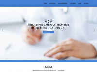 medizinische-gutachten.biz Webseite Vorschau