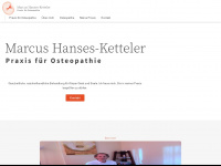 osteopathie-koeln.biz Webseite Vorschau