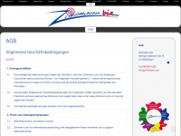 zihlmann.biz Webseite Vorschau