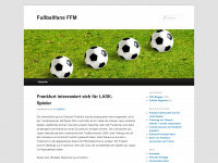 fussballfans-ffm.de Webseite Vorschau