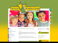 nessi-kinderland.de Webseite Vorschau