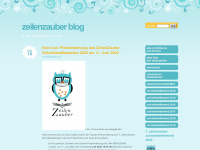 zeilenzauber.wordpress.com Webseite Vorschau