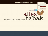 alles-tabak.net Webseite Vorschau