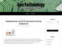 aps-technology.net Webseite Vorschau