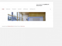 architekt-albrecht.net Webseite Vorschau