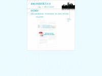 architektouren.net Webseite Vorschau