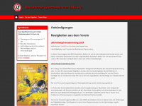 beckedorfer-sportverein.net Webseite Vorschau