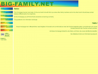 big-family.net Webseite Vorschau