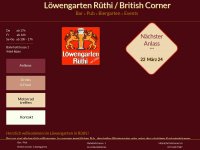 britishcorner.net Webseite Vorschau