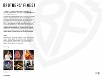 brothers-finest.net Webseite Vorschau