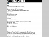 chinakracher.net Webseite Vorschau