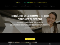 druckerei-berenz.net Webseite Vorschau