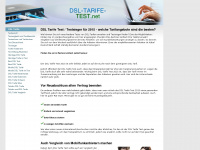 dsl-tarife-test.net Webseite Vorschau