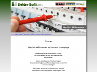 elektro-barth.net Webseite Vorschau