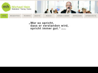 michaelhein.net Webseite Vorschau