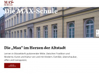 maxschule.zellwerk.de Webseite Vorschau