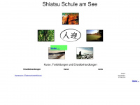 shiatsu-schule-am-meer.de Webseite Vorschau