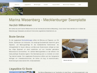 marina-wesenberg.de Webseite Vorschau