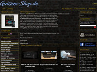 guitars-shop.de Webseite Vorschau