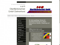 pulverbeschichtung-del.de Webseite Vorschau