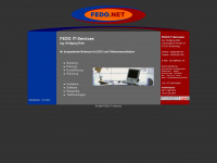 fedo.net Webseite Vorschau