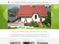 ferienwohnung-elbsandsteingebirge.net Webseite Vorschau