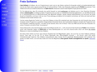 freie-software.net Webseite Vorschau