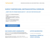 tarifwechsel24.de Webseite Vorschau