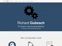 gubesch.net Webseite Vorschau