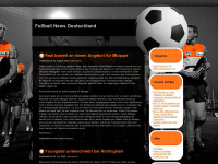 fussballnews-deutschland.de Webseite Vorschau
