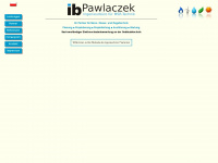 ib-pawlaczek.net Webseite Vorschau