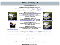 kaminabdeckung.net Webseite Vorschau