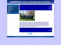 kammerton.net Webseite Vorschau