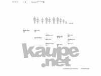 kaupe.net Webseite Vorschau
