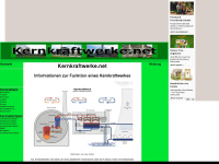 kernkraftwerke.net Webseite Vorschau