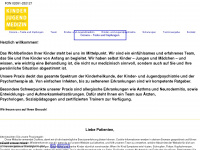 kinder-jugendmedizin.net Webseite Vorschau