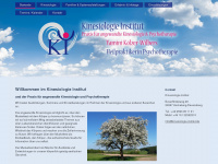 kinesiologie-institut.net Webseite Vorschau