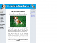 kromfohrlaender.net Webseite Vorschau