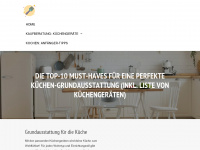 kuechengeraete.net Webseite Vorschau