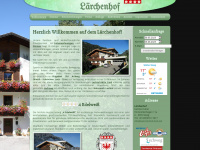 laerchenhof-tirol.net Webseite Vorschau