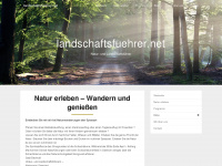 landschaftsfuehrer.net Webseite Vorschau