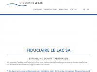 lelac.net Webseite Vorschau