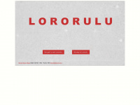 lororulu.net Webseite Vorschau