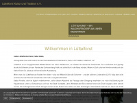 luettelforst.net Webseite Vorschau