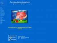 lungentransplantation.net Webseite Vorschau