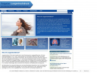 lungenhochdruck.net Webseite Vorschau